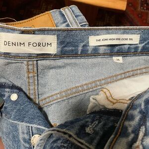 Denim Forum High Rise Loose Jeans